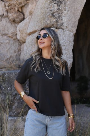 Antrasit Salaş Tshirt