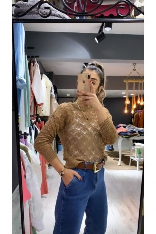Bal renk Merserize Bluz