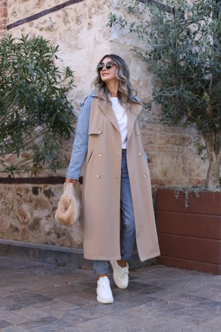 Camel Jean Detay Trenç