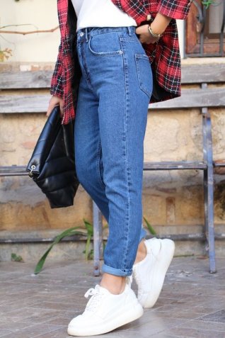 Laci Orjinal Mom Jean