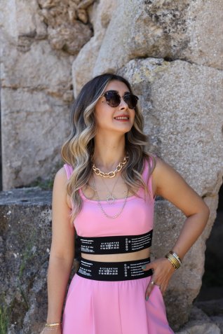 Pembe Mix-it Cuplu Bralet