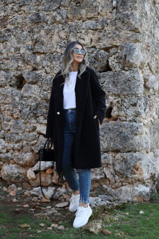 Siyah Peluş Kaban