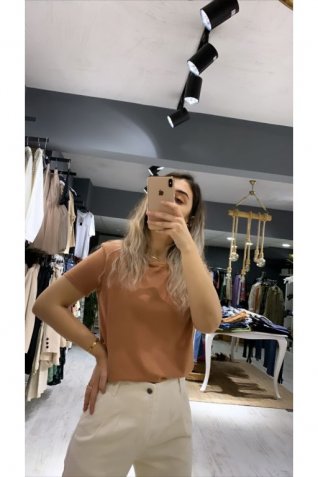 Tarçın Basic Tshirt
