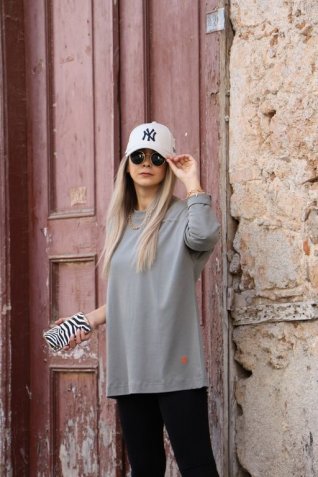 Yeşil Basic Sweat