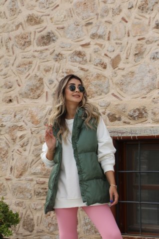 Yeşil Şişme Yelek