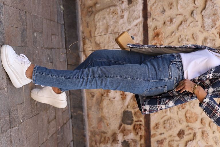 Yıkama Comfort Likralı Mom Jean